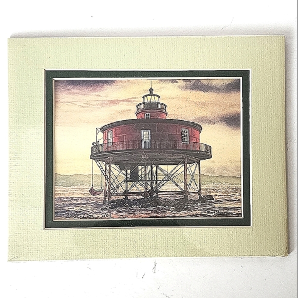 Seven Foot Knoll Maryland Lighthouse Print